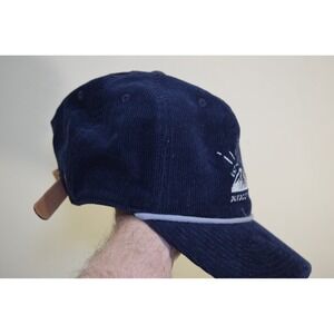 2020 Outdoor Research OR "Mountain Peak" Blue Corduroy Strapback Baseball Hat